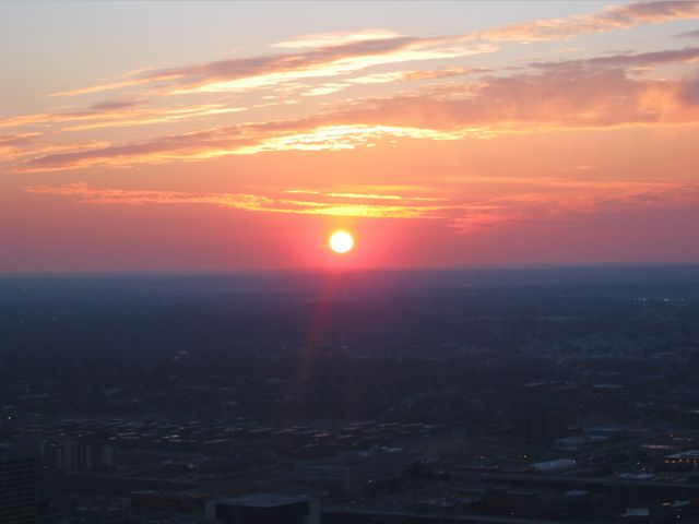 Sunset Over St. Louis