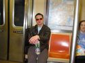Matt on the subway