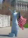 Statue of Liberty Performer