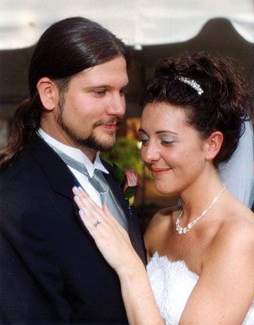 Christian and Kari and the ring.