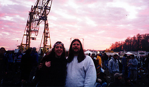 Kari and Christian and the Ferris Wheel