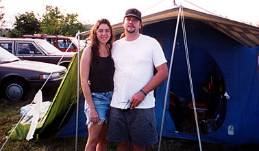 Kari and Christian and the VIP Lounge