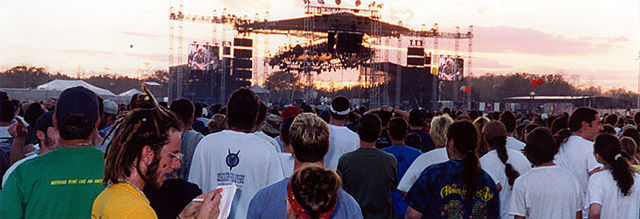 Sunset and Stage