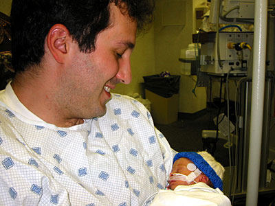 Dad and Tyler 12/02/01