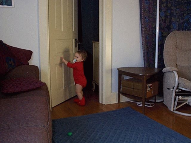 Owen breaking into the bedroom #3