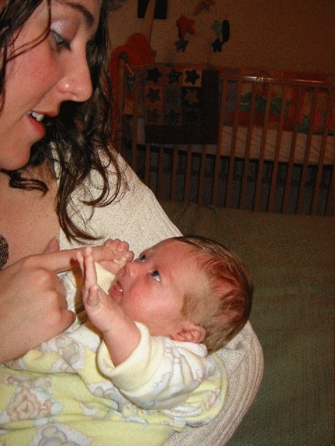 Aunt Kari with Julianna