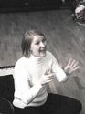 she's really into what she has to say! she's really into what she has to say!