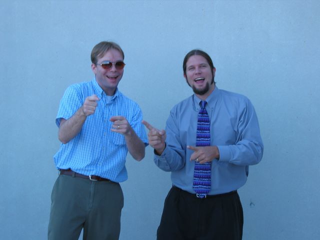 Matt and Christian