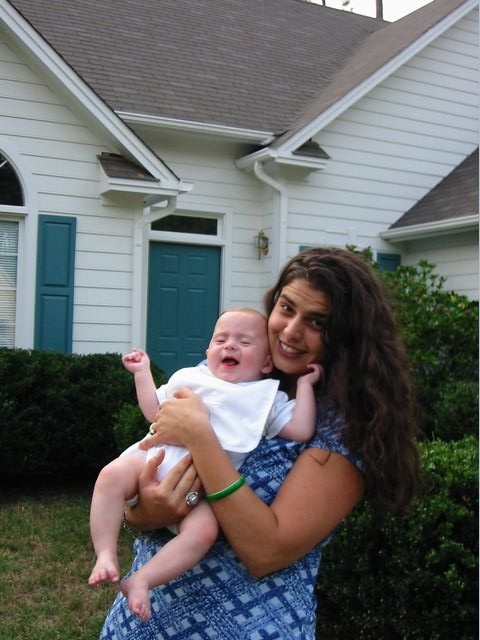 Tyler and his Godmother Trish
