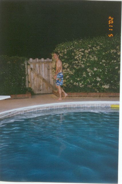 Josh Prepares to Dive