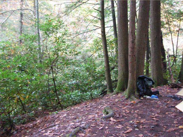 Camping at Turkey Pen Gap, photo 78