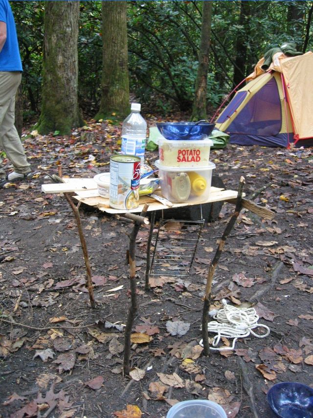 Camping at Turkey Pen Gap, photo 80