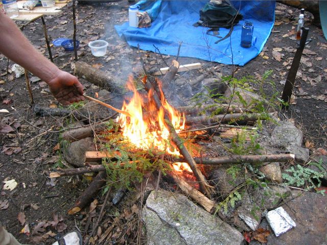 Camping at Turkey Pen Gap, photo 84