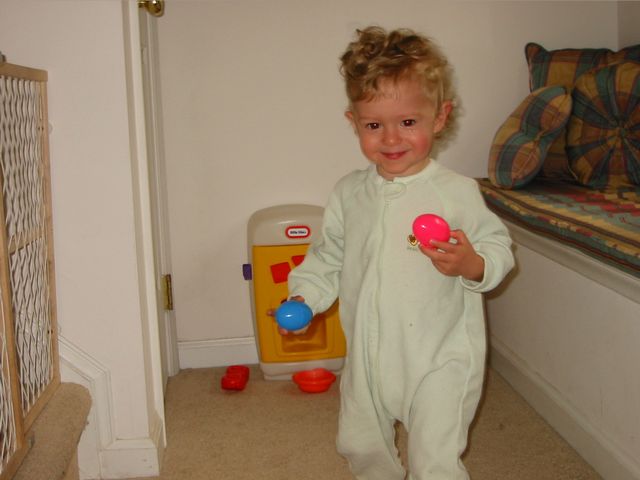 Julie & Tyler Easter 2003, photo 4
