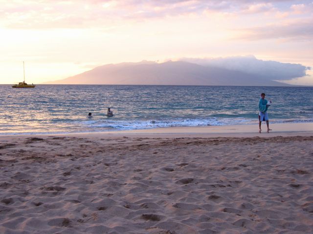 Hawaii 2003 - Maui Sunset, photo 13