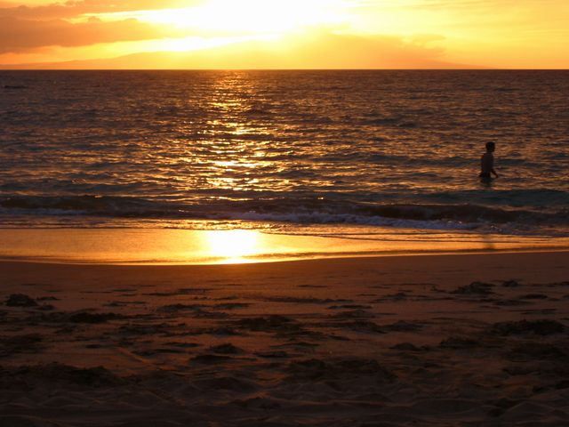 Hawaii 2003 - Maui Sunset, photo 14