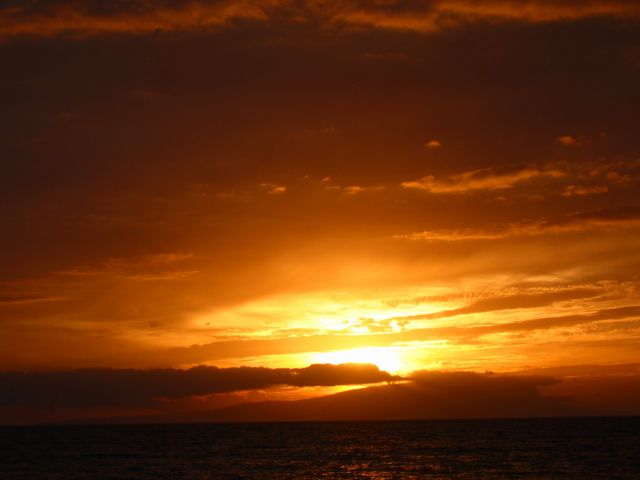 Hawaii 2003 - Maui Sunset, photo 15