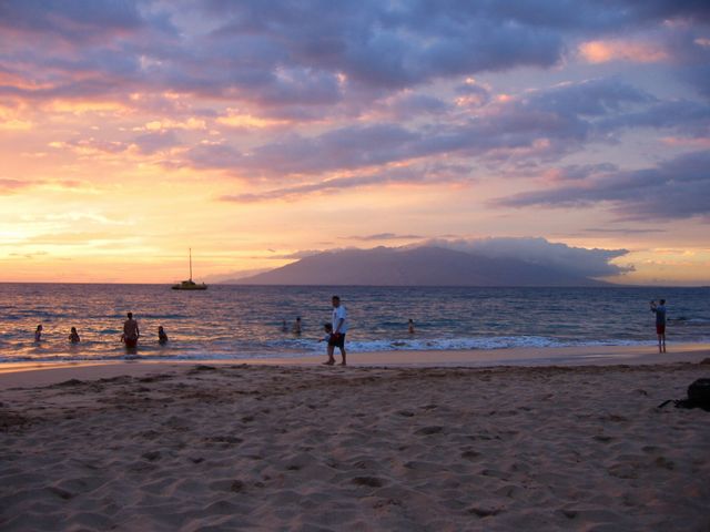 Hawaii 2003 - Maui Sunset, photo 23