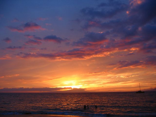 Hawaii 2003 - Maui Sunset, photo 33