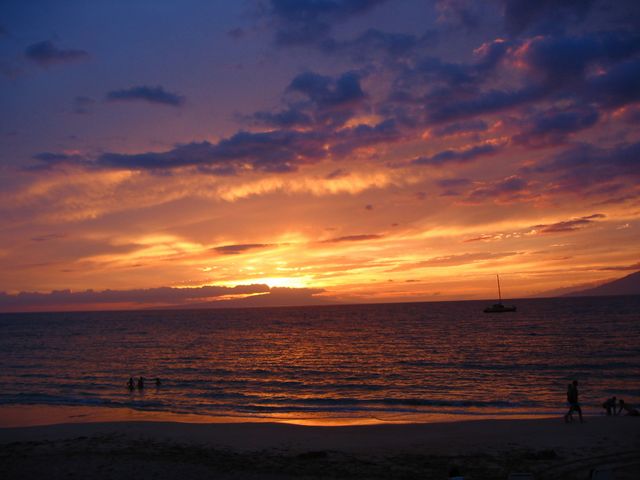 Hawaii 2003 - Maui Sunset, photo 38