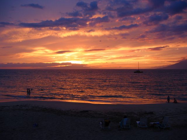 Hawaii 2003 - Maui Sunset, photo 42