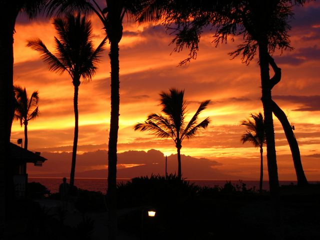 Hawaii 2003 - Maui Sunset, photo 44