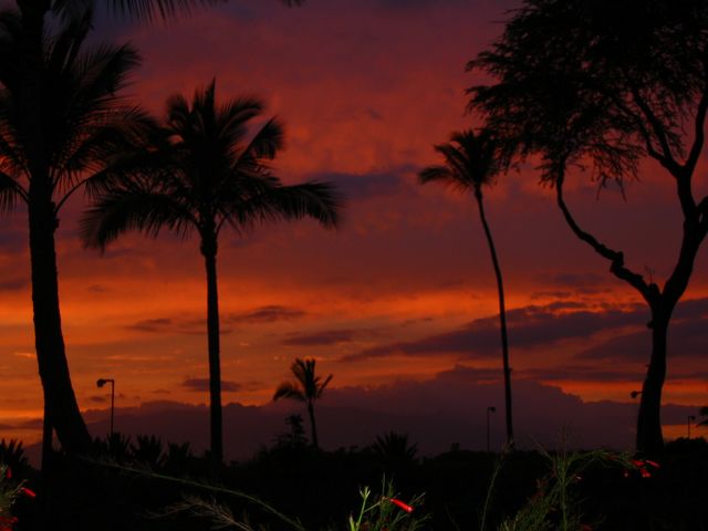 Hawaii 2003 - Maui Sunset, photo 46