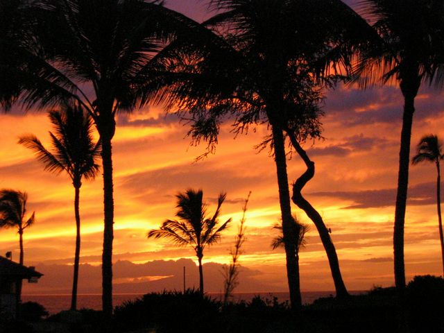 Hawaii 2003 - Maui Sunset, photo 49