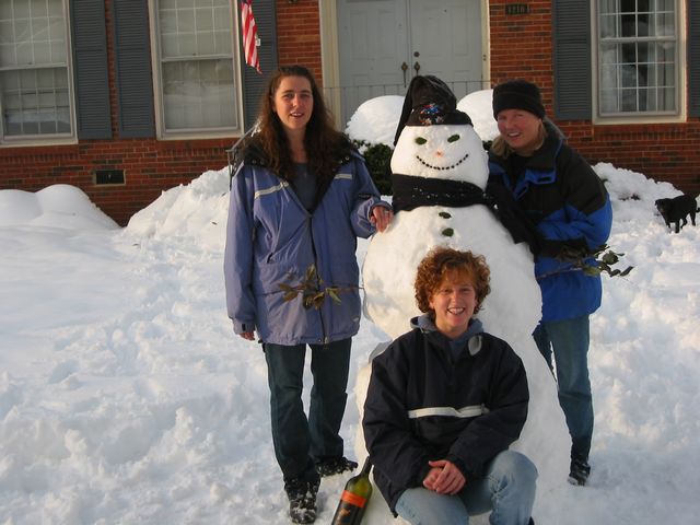 Winter Storm 2004 - Snow Family, photo 4