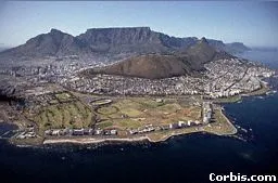 Cape Town from the air