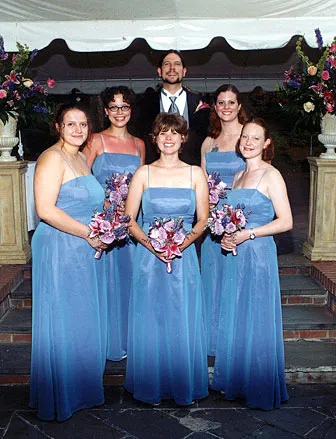 Christian and the Bridesmaids