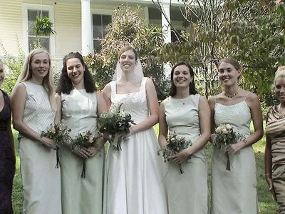 Bride and Bridesmaids
