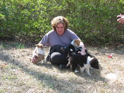 Fran, the foster mother.