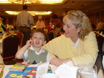 Nana & Owen on Mother's Day