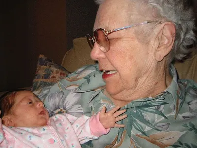 Great Gram with Julie