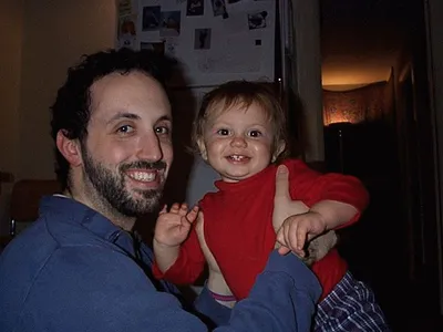 Owen with his Dad