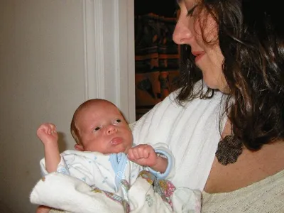 Aunt Kari with Tyler