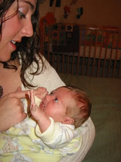 Aunt Kari with Julianna