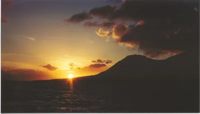 Sunset on St. Kitts