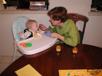 Nan Feeds Alex
