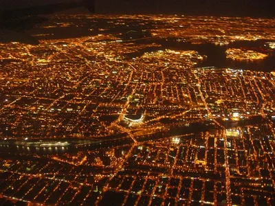 Another view of NYC from the airplane