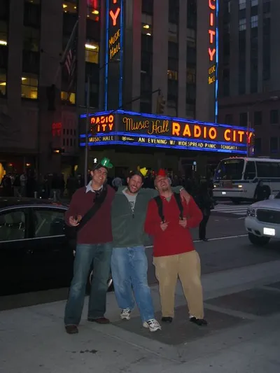 Rob, Christian and Ryan in their little cowboy hat