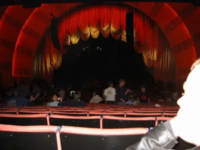 the stage