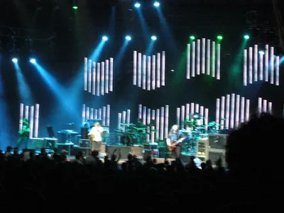 The stage lights