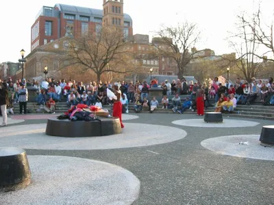 Washington Square Park street performers