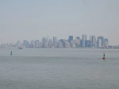 View of Manhattan from the ferry