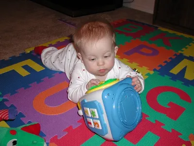 Nana and Grandpa Gave Me This Toy
