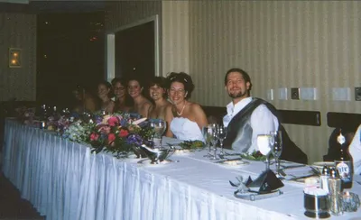 The Groom and the Ladies!
