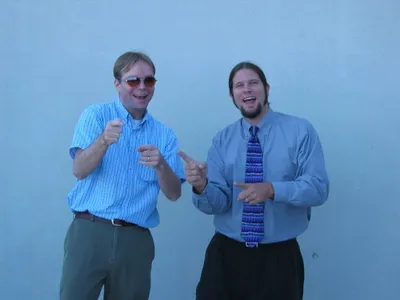 Matt and Christian