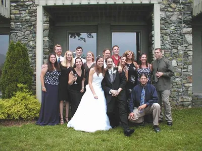 The Happy Couple & Friends
